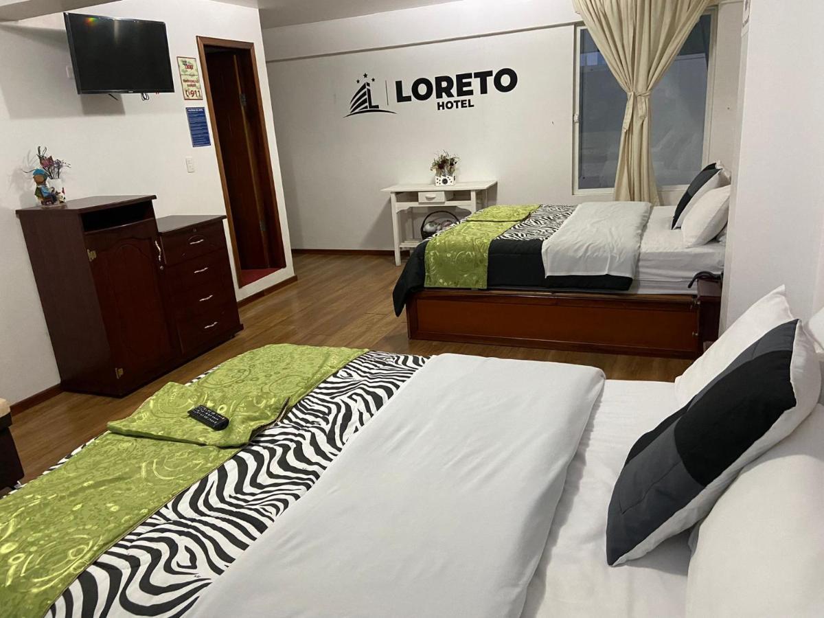 Loreto Hotel Latacunga Dış mekan fotoğraf