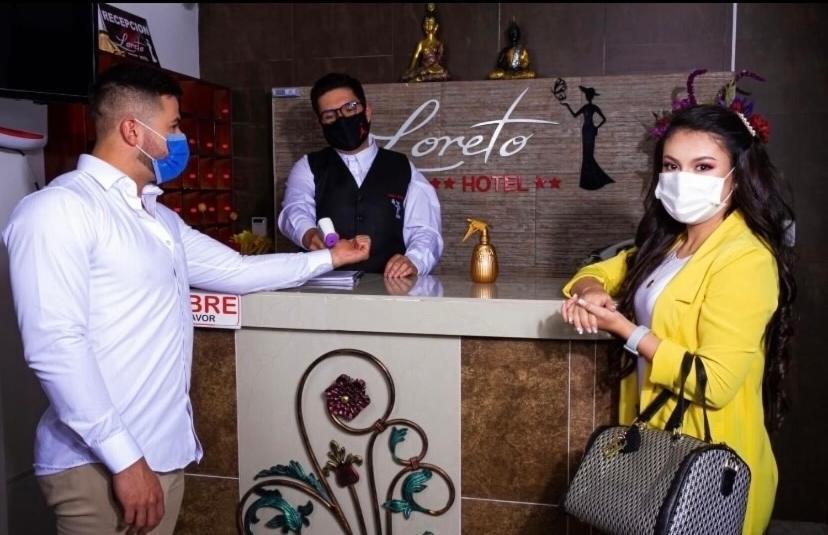 Loreto Hotel Latacunga Dış mekan fotoğraf