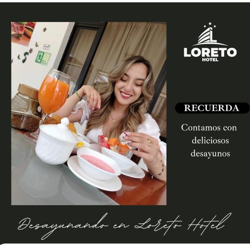 Loreto Hotel Latacunga Dış mekan fotoğraf